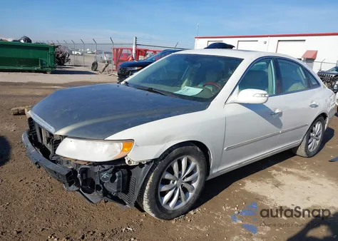 2007 Hyundai Azera Limited/Se from USA, damaged, VIN KMHFC46F97A139340